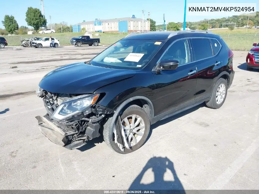 KNMAT2MV4KP524954 2019 Nissan Rogue Sv