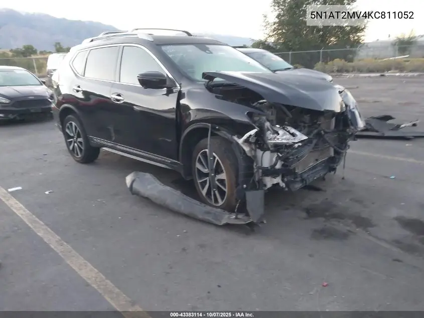 5N1AT2MV4KC811052 2019 Nissan Rogue Sl