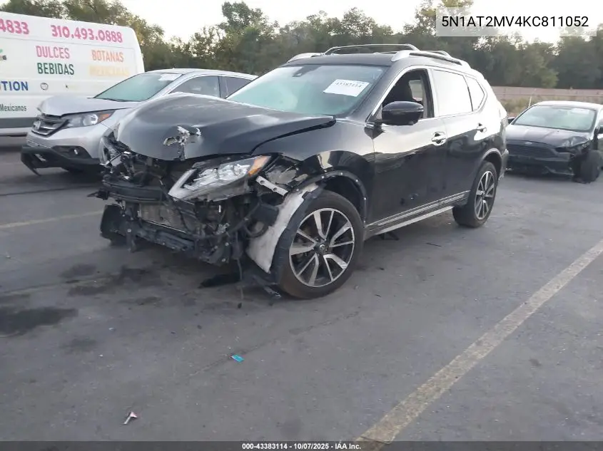5N1AT2MV4KC811052 2019 Nissan Rogue Sl