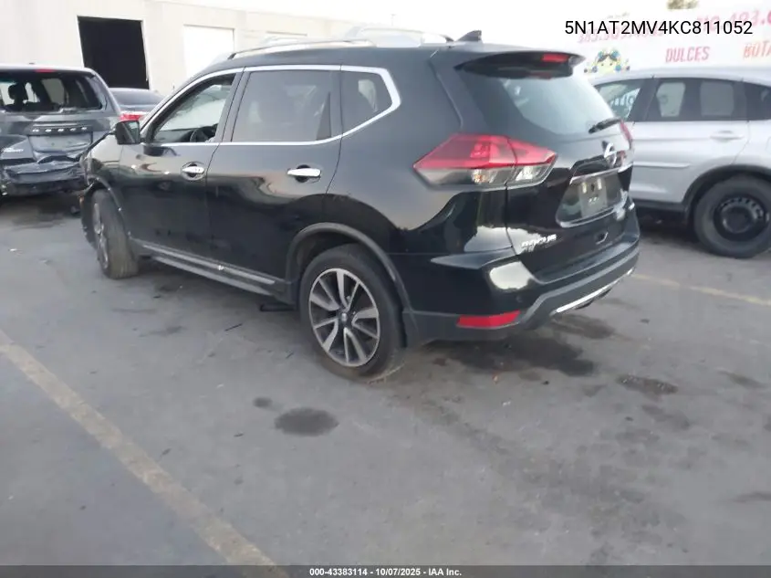 5N1AT2MV4KC811052 2019 Nissan Rogue Sl
