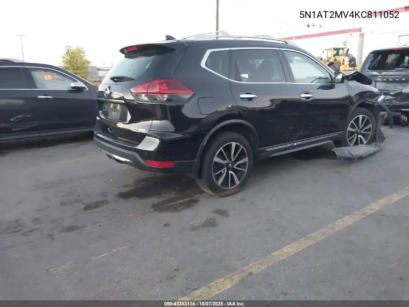 5N1AT2MV4KC811052 2019 Nissan Rogue Sl
