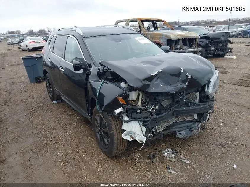 KNMAT2MT0KP501685 2019 Nissan Rogue Sv