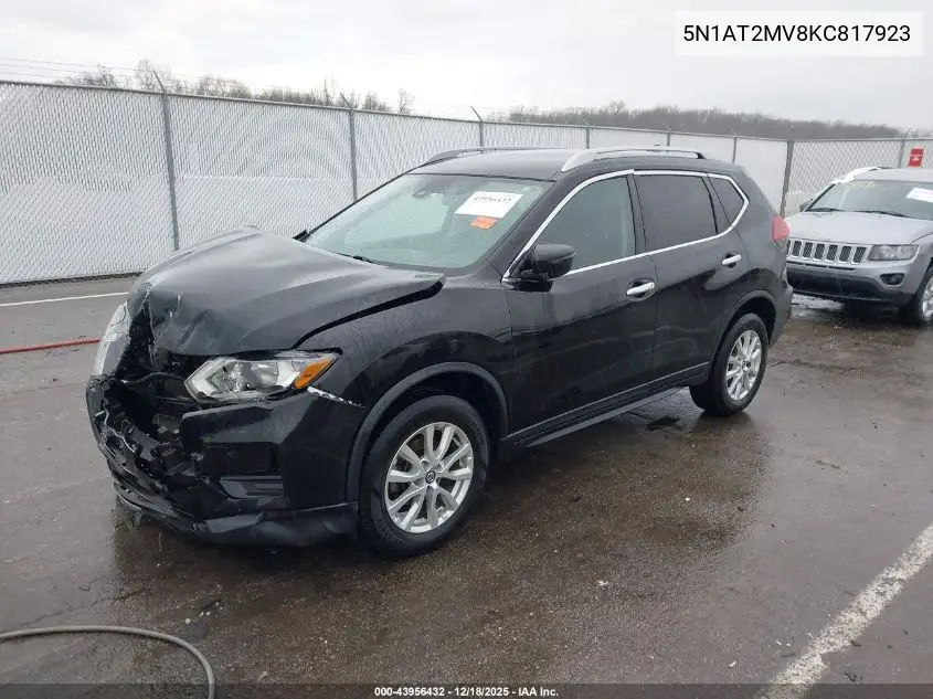 5N1AT2MV8KC817923 2019 Nissan Rogue S