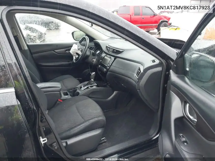 5N1AT2MV8KC817923 2019 Nissan Rogue S
