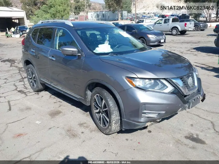 5N1AT2MV6KC823462 2019 Nissan Rogue Sl