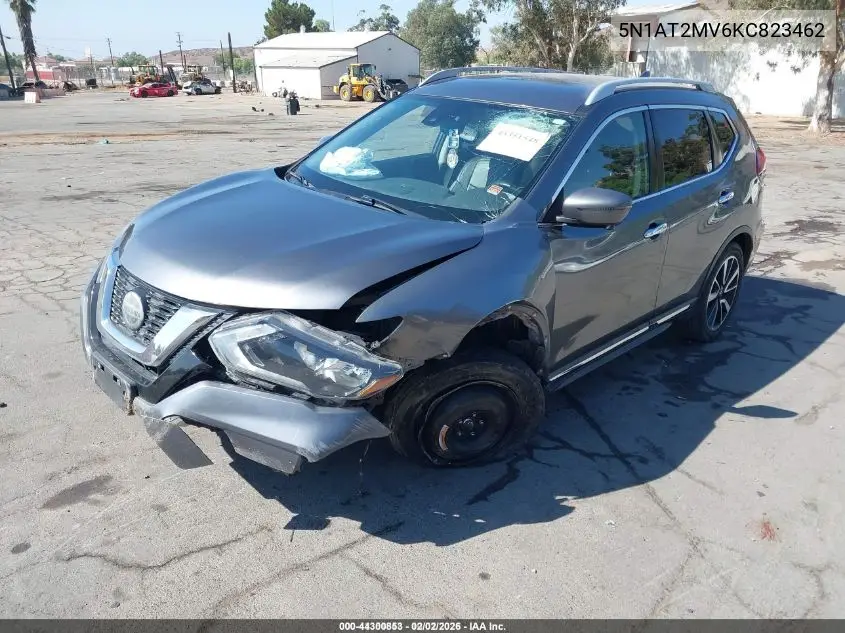 5N1AT2MV6KC823462 2019 Nissan Rogue Sl
