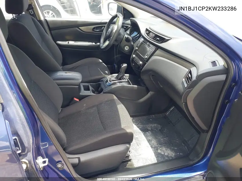 JN1BJ1CP2KW233286 2019 Nissan Rogue Sport S
