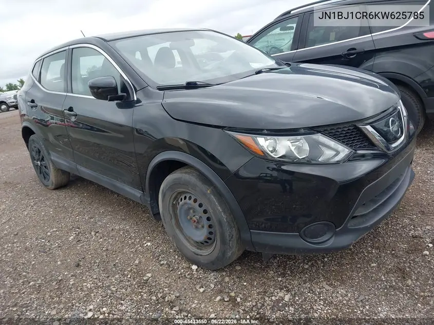 JN1BJ1CR6KW625785 2019 Nissan Rogue Sport S