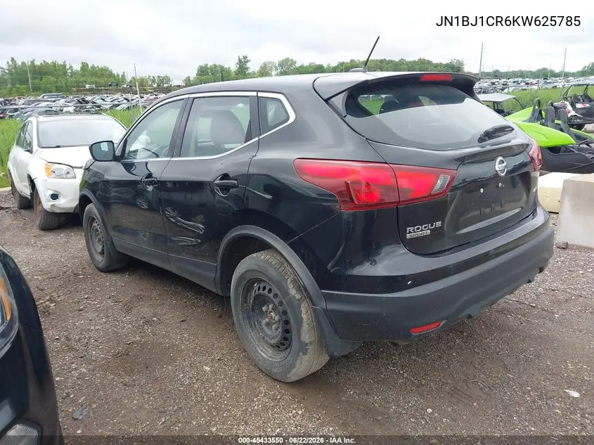 JN1BJ1CR6KW625785 2019 Nissan Rogue Sport S