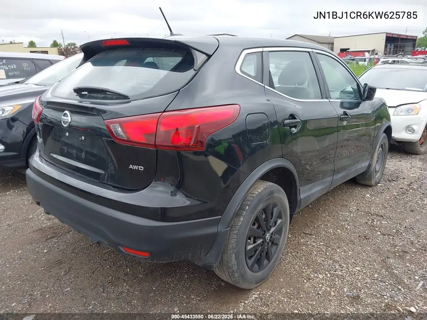 JN1BJ1CR6KW625785 2019 Nissan Rogue Sport S