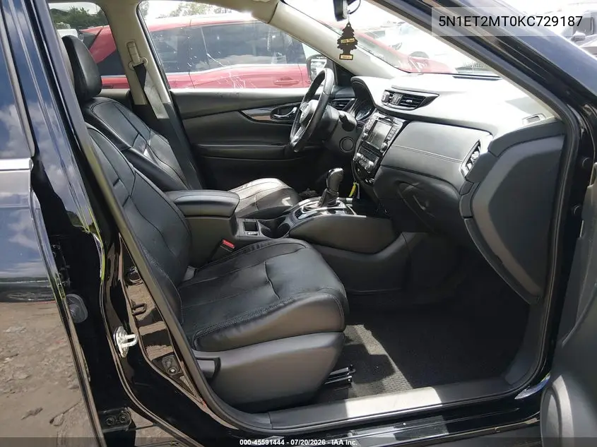 2019 Nissan Rogue Hybrid Sl VIN: 5N1ET2MT0KC729187 Lot: 45591444