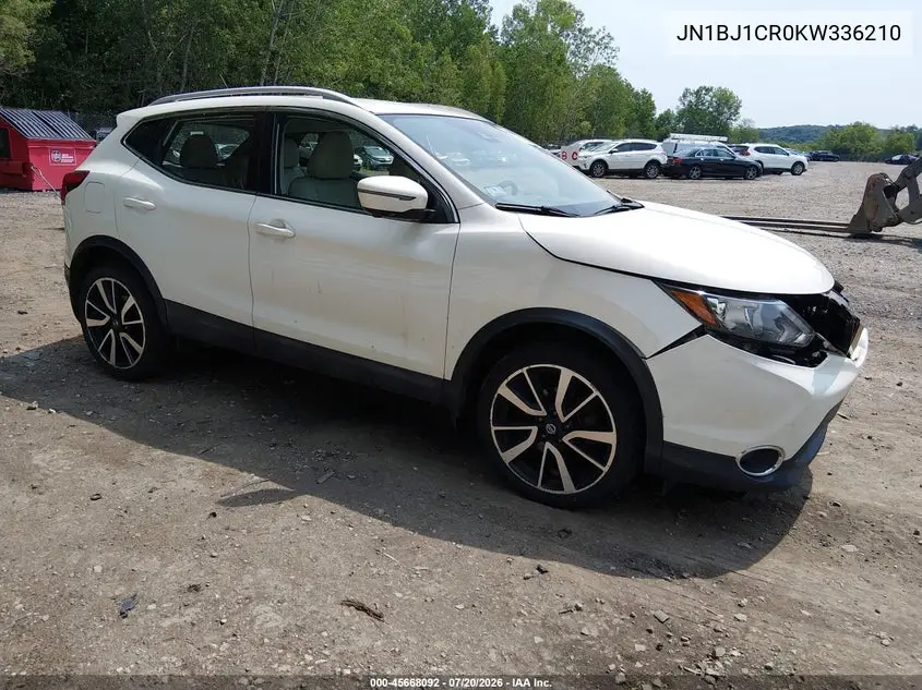 2019 Nissan Rogue Sport Sl VIN: JN1BJ1CR0KW336210 Lot: 45668092