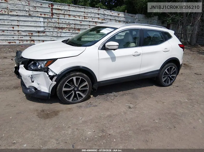 2019 Nissan Rogue Sport Sl VIN: JN1BJ1CR0KW336210 Lot: 45668092