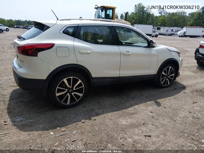 2019 Nissan Rogue Sport Sl VIN: JN1BJ1CR0KW336210 Lot: 45668092