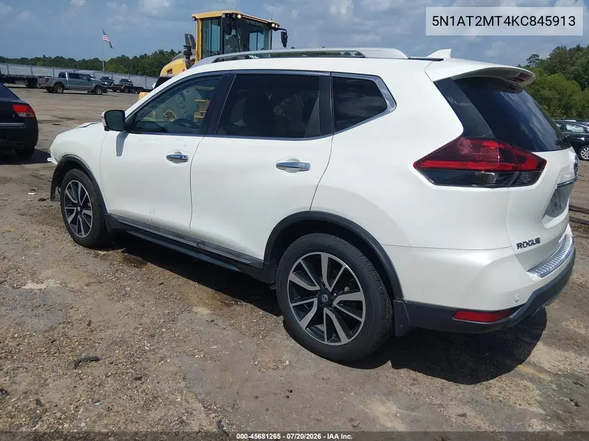 2019 Nissan Rogue Sl VIN: 5N1AT2MT4KC845913 Lot: 45681265
