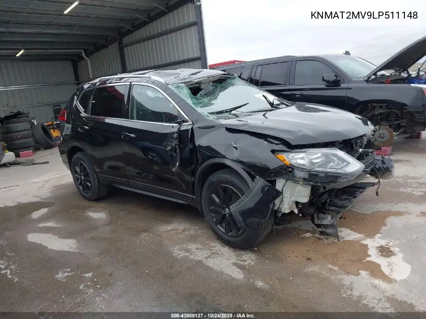 KNMAT2MV9LP511148 2020 Nissan Rogue Sv Intelligent Awd