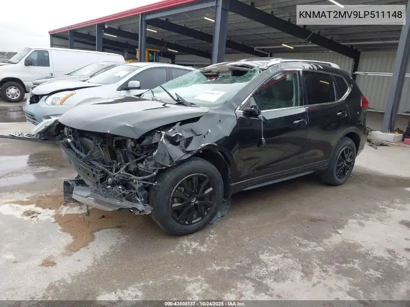 KNMAT2MV9LP511148 2020 Nissan Rogue Sv Intelligent Awd