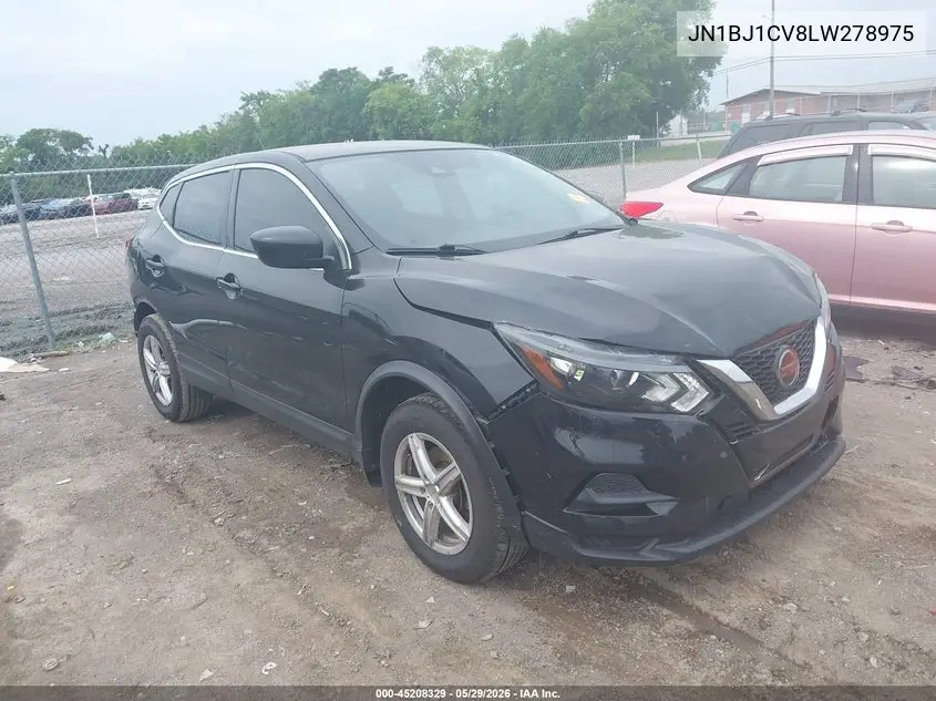 2020 Nissan Rogue Sport S Fwd Xtronic Cvt VIN: JN1BJ1CV8LW278975 Lot: 45208329