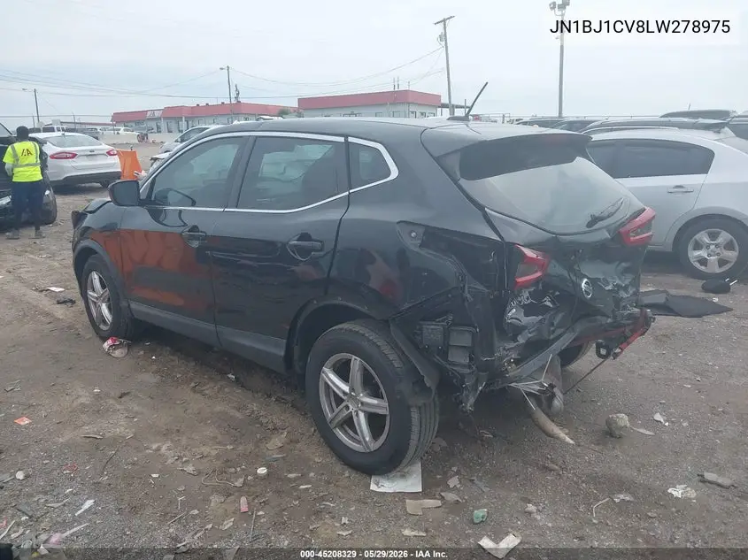 2020 Nissan Rogue Sport S Fwd Xtronic Cvt VIN: JN1BJ1CV8LW278975 Lot: 45208329