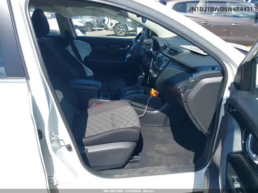2022 Nissan Rogue Sport Sv Awd Xtronic Cvt VIN: JN1BJ1BW5NW484431 Lot: 45674295