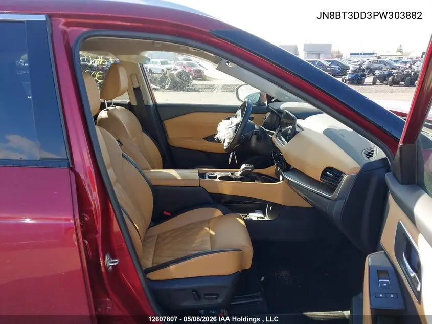 2023 Nissan Rogue Platinum VIN: JN8BT3DD3PW303882 Lot: 12607807