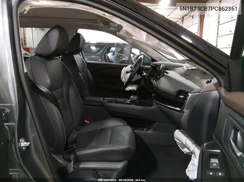 2023 Nissan Rogue Sl Intelligent Awd VIN: 5N1BT3CB7PC862361 Lot: 45413835