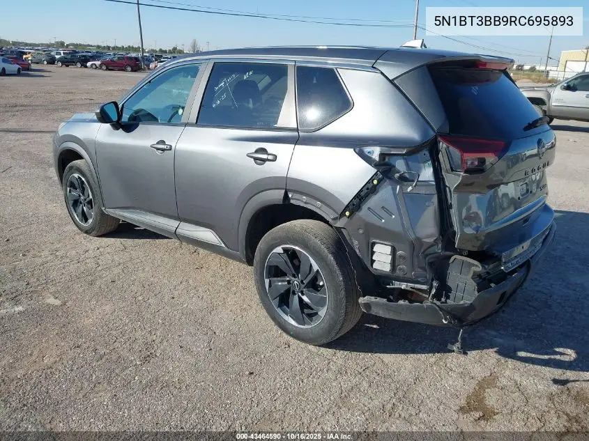 5N1BT3BB9RC695893 2024 Nissan Rogue Sv Intelligent Awd