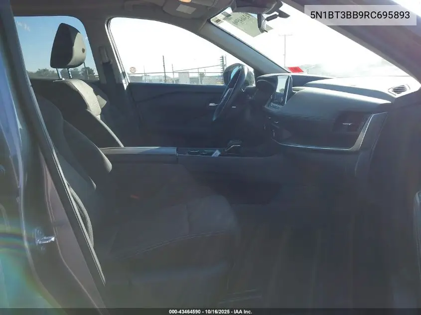 5N1BT3BB9RC695893 2024 Nissan Rogue Sv Intelligent Awd