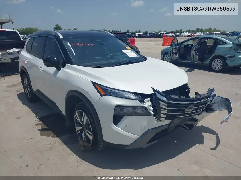 2024 Nissan Rogue Sl Fwd VIN: JN8BT3CA9RW350599 Lot: 45627417