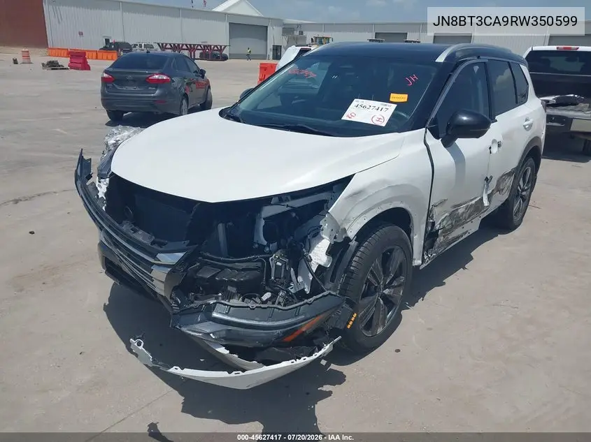 2024 Nissan Rogue Sl Fwd VIN: JN8BT3CA9RW350599 Lot: 45627417