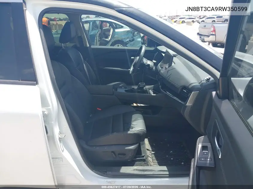 2024 Nissan Rogue Sl Fwd VIN: JN8BT3CA9RW350599 Lot: 45627417