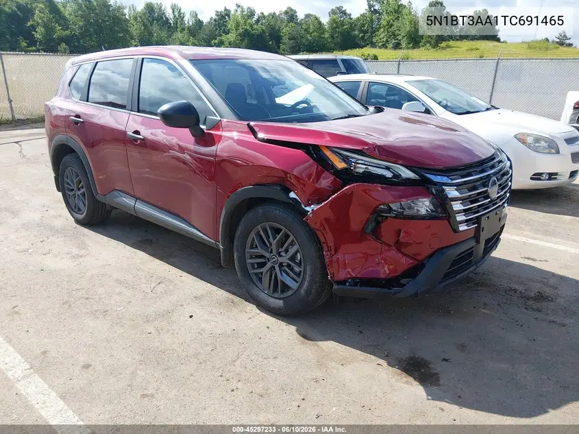 2026 Nissan Rogue S VIN: 5N1BT3AA1TC691465 Lot: 45297233