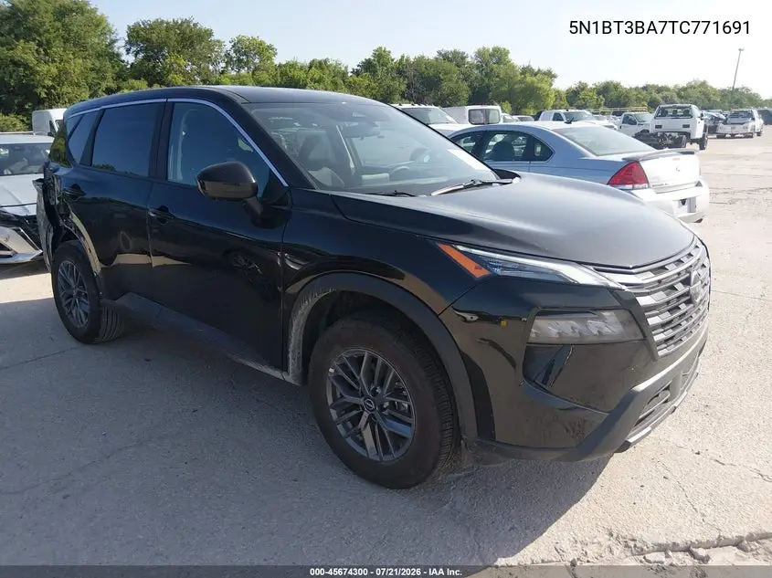 2026 Nissan Rogue Sv VIN: 5N1BT3BA7TC771691 Lot: 45674300