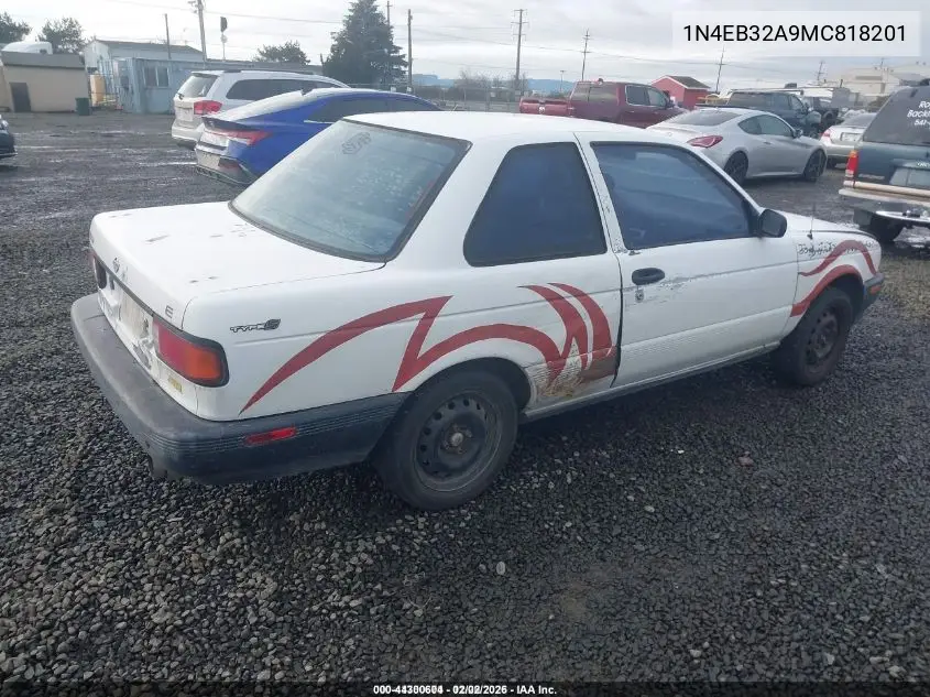 1N4EB32A9MC818201 1991 Nissan Sentra