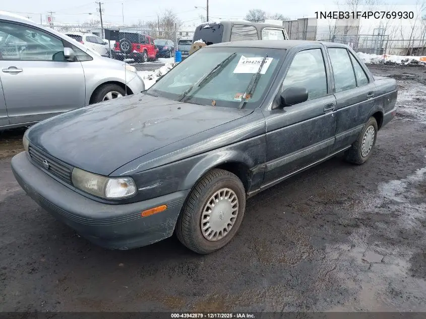 1N4EB31F4PC769930 1993 Nissan Sentra E/Xe/Gxe
