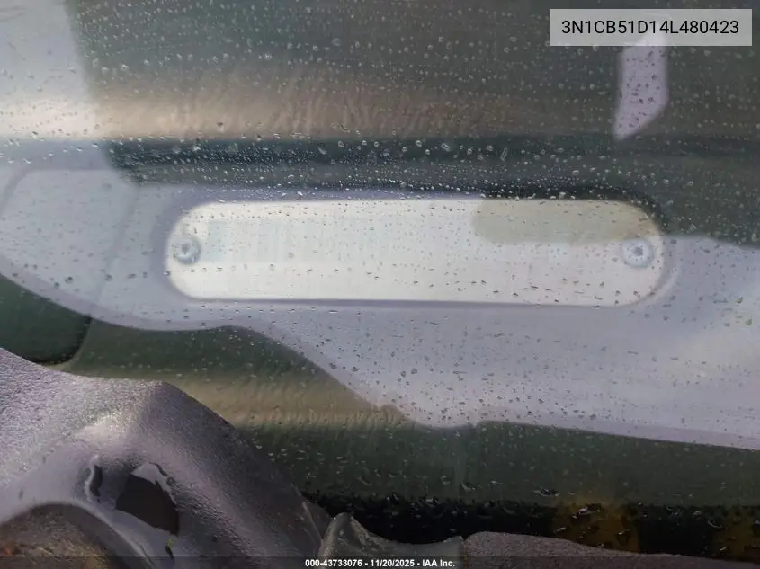 3N1CB51D14L480423 2004 Nissan Sentra 1.8S