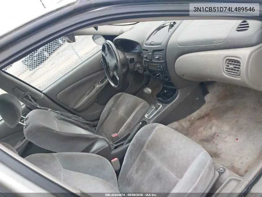 2004 Nissan Sentra 1.8S VIN: 3N1CB51D74L489546 Lot: 45304674
