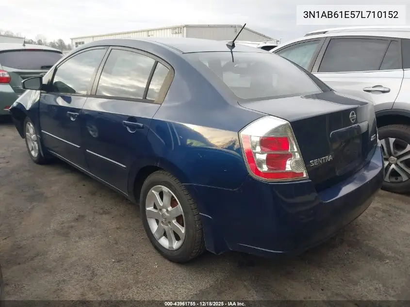 3N1AB61E57L710152 2007 Nissan Sentra 2.0S