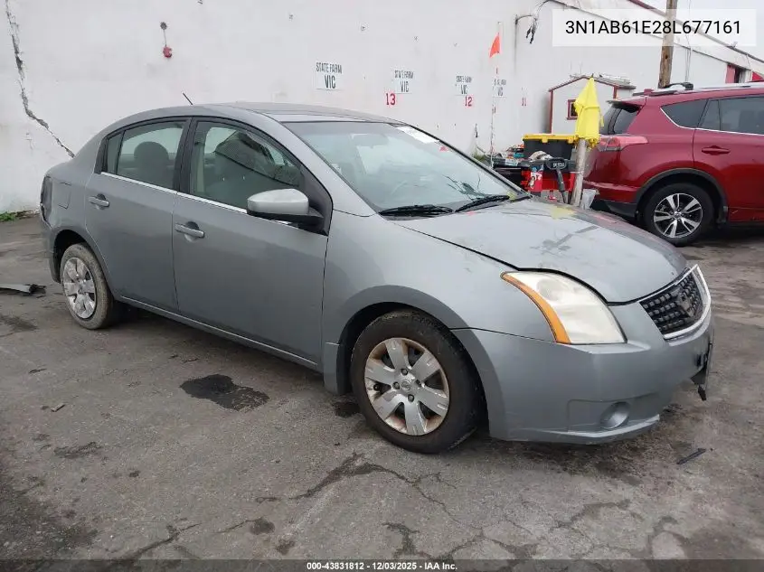 3N1AB61E28L677161 2008 Nissan Sentra 2.0