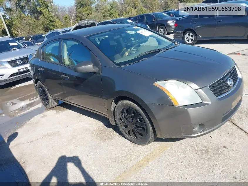 3N1AB61E59L663708 2009 Nissan Sentra 2.0S