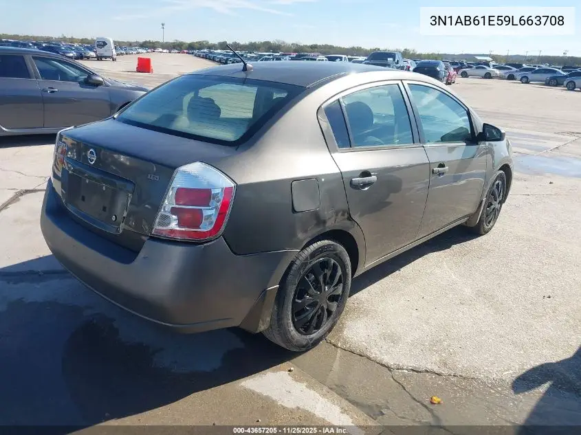 3N1AB61E59L663708 2009 Nissan Sentra 2.0S