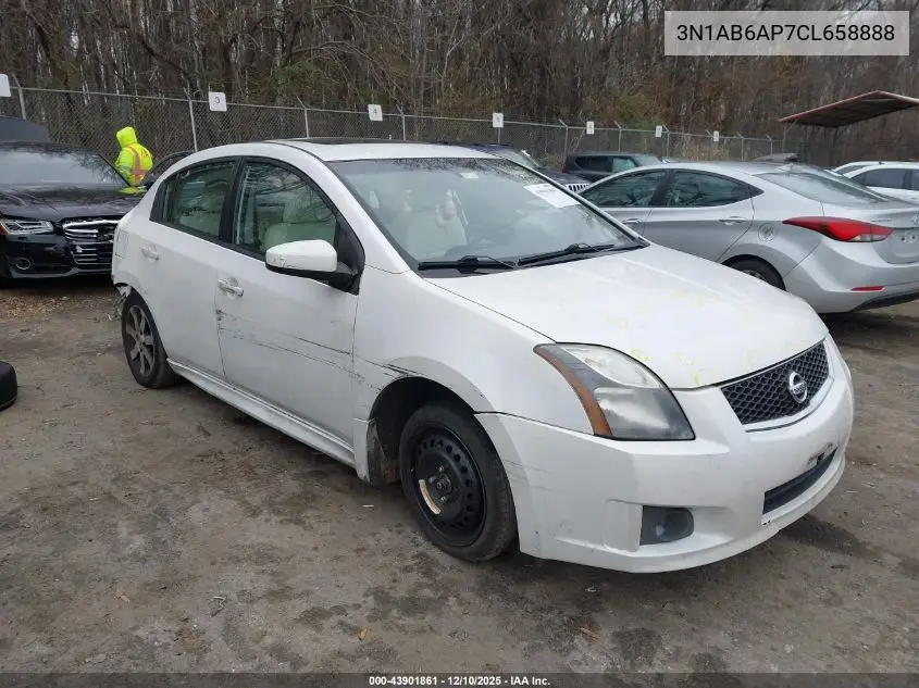 3N1AB6AP7CL658888 2012 Nissan Sentra 2.0 Sr