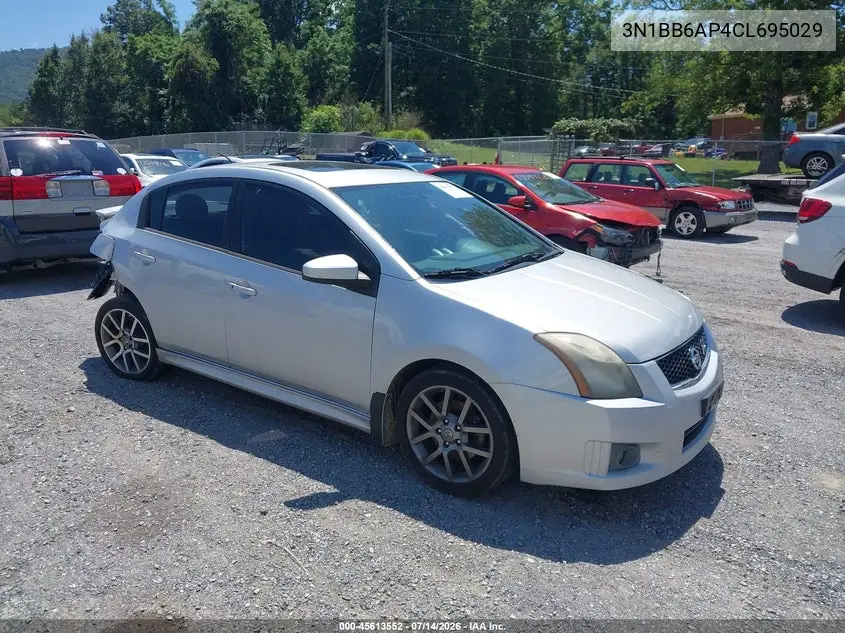 2012 Nissan Sentra Se-R VIN: 3N1BB6AP4CL695029 Lot: 45613552