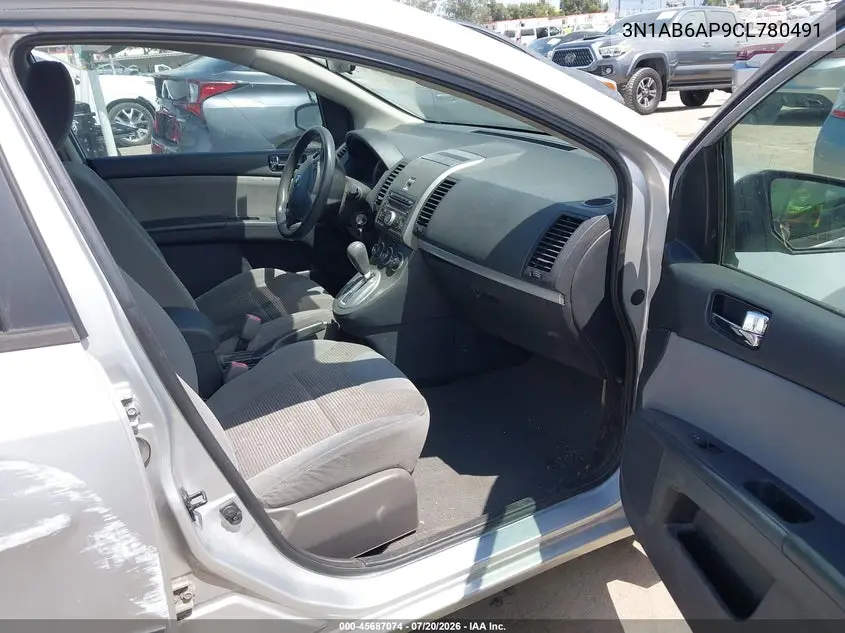 2012 Nissan Sentra 2.0 S VIN: 3N1AB6AP9CL780491 Lot: 45687074