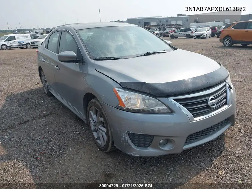 2013 Nissan Sentra S/Sv/Sr/Sl VIN: 3N1AB7APXDL613872 Lot: 30094729