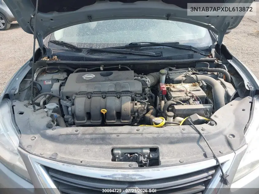 2013 Nissan Sentra S/Sv/Sr/Sl VIN: 3N1AB7APXDL613872 Lot: 30094729