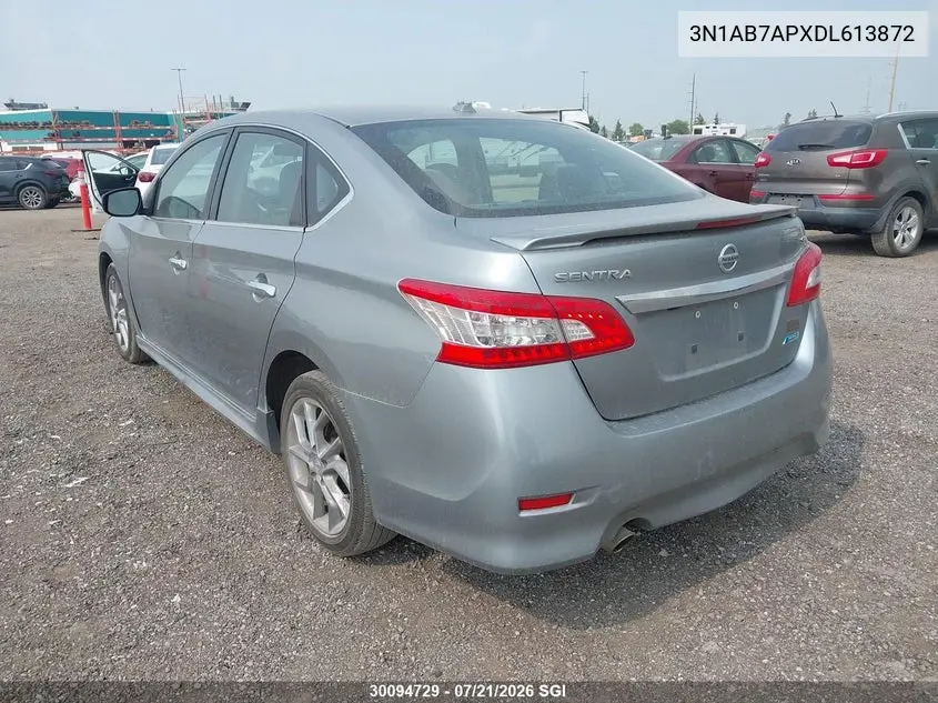 2013 Nissan Sentra S/Sv/Sr/Sl VIN: 3N1AB7APXDL613872 Lot: 30094729