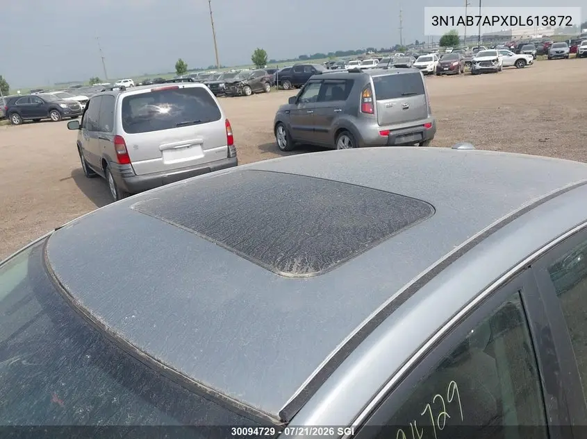 2013 Nissan Sentra S/Sv/Sr/Sl VIN: 3N1AB7APXDL613872 Lot: 30094729