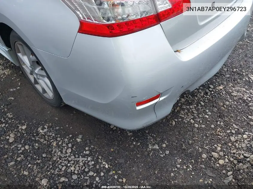 3N1AB7AP0EY296723 2014 Nissan Sentra Sr