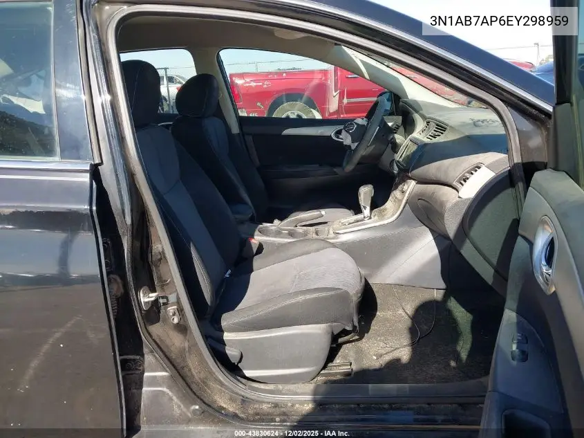 3N1AB7AP6EY298959 2014 Nissan Sentra Sv